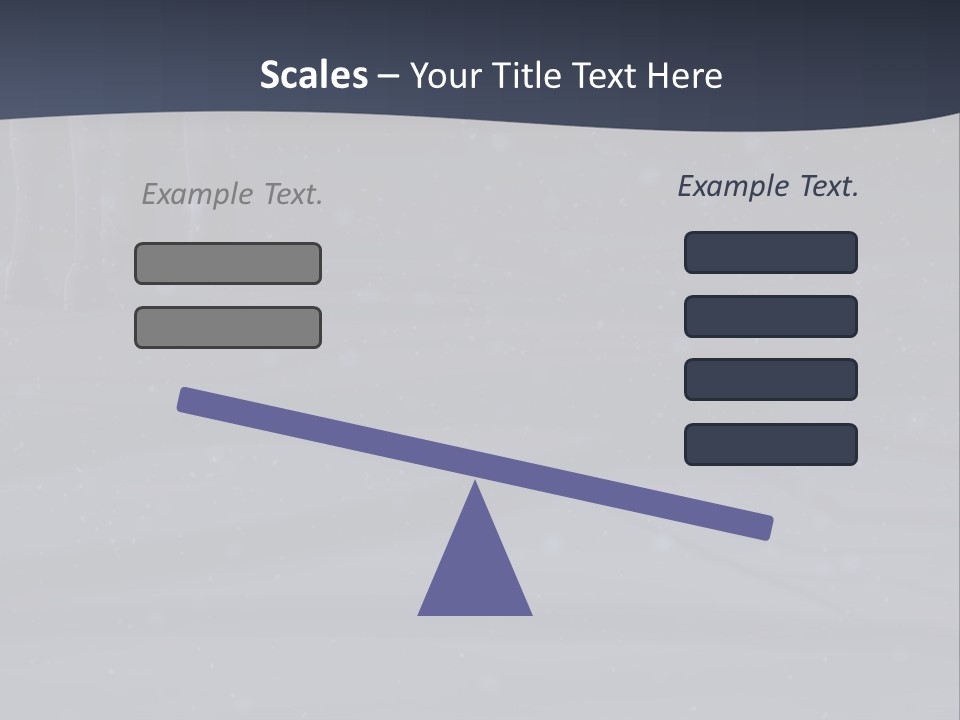 A Person Standing In The Snow Holding An Umbrella PowerPoint Template
