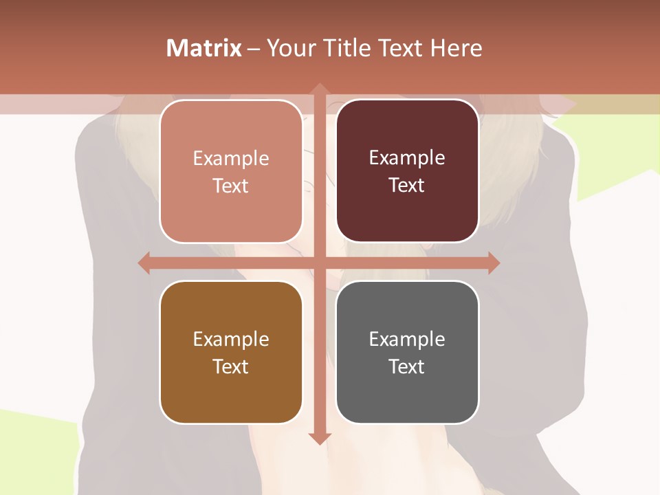 A Man In A Fur Coat With His Hands On His Chest PowerPoint Template