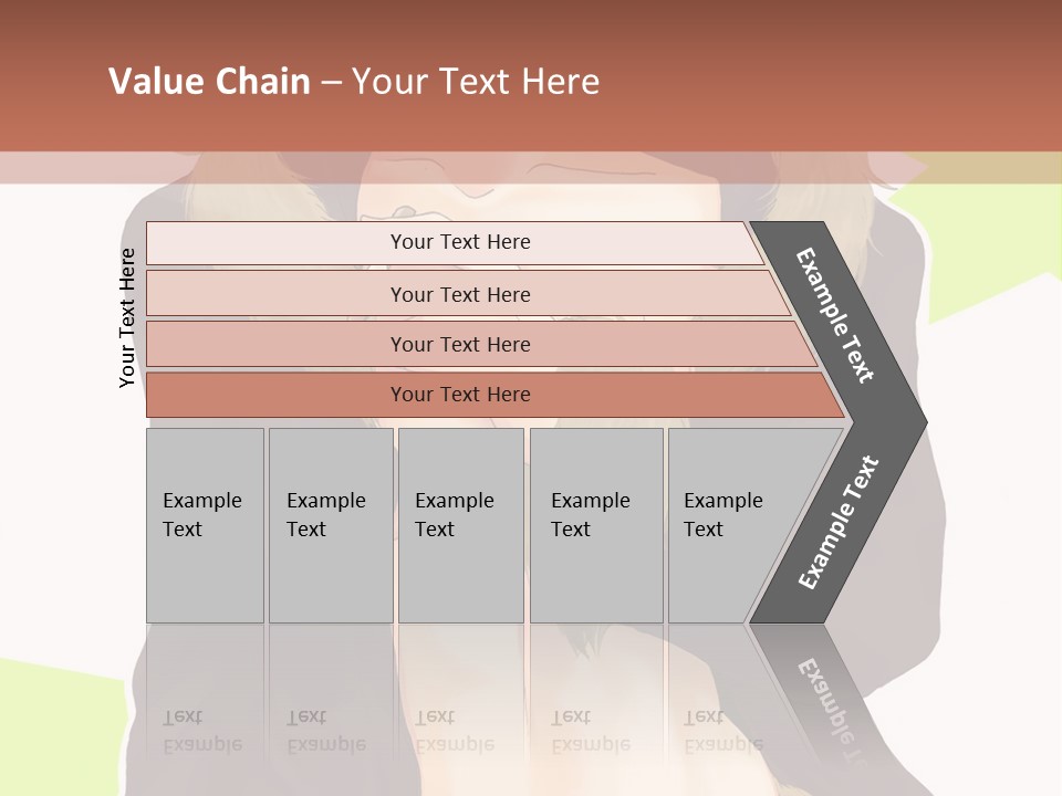 A Man In A Fur Coat With His Hands On His Chest PowerPoint Template
