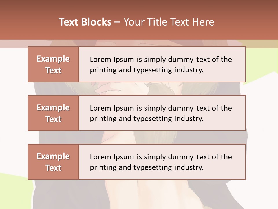 A Man In A Fur Coat With His Hands On His Chest PowerPoint Template