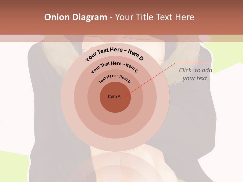 A Man In A Fur Coat With His Hands On His Chest PowerPoint Template