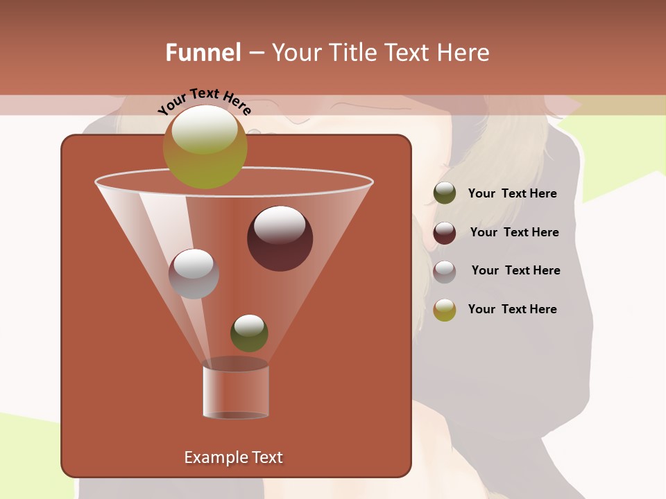 A Man In A Fur Coat With His Hands On His Chest PowerPoint Template