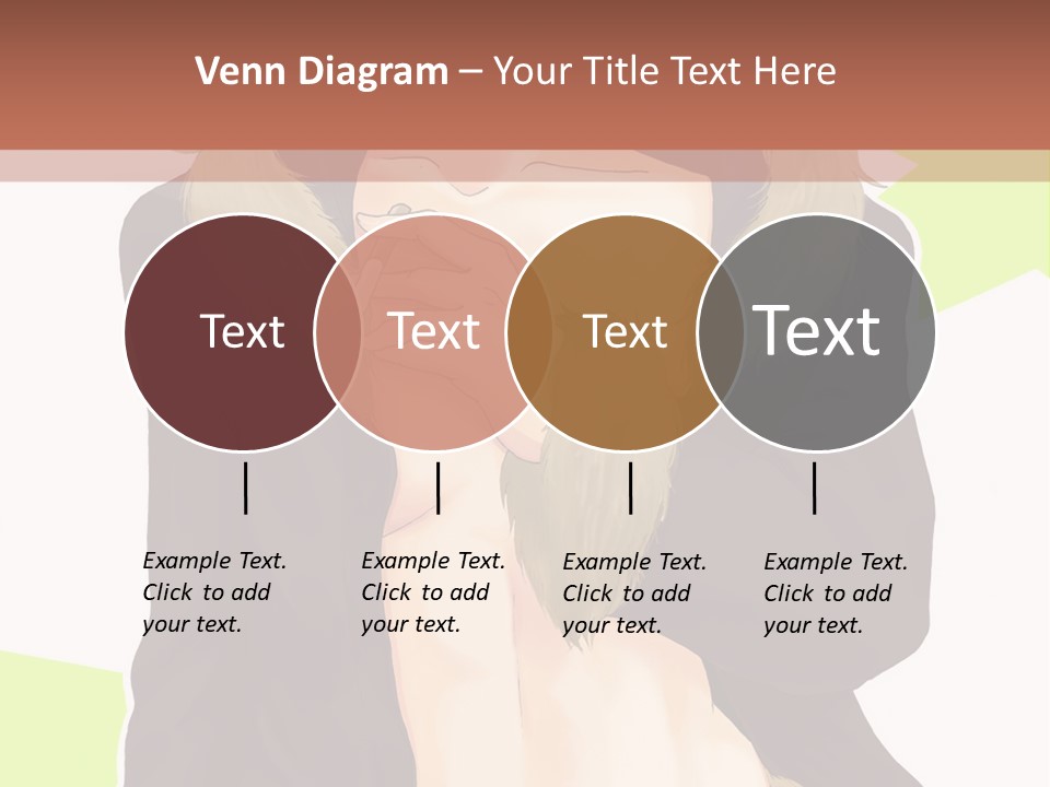 A Man In A Fur Coat With His Hands On His Chest PowerPoint Template