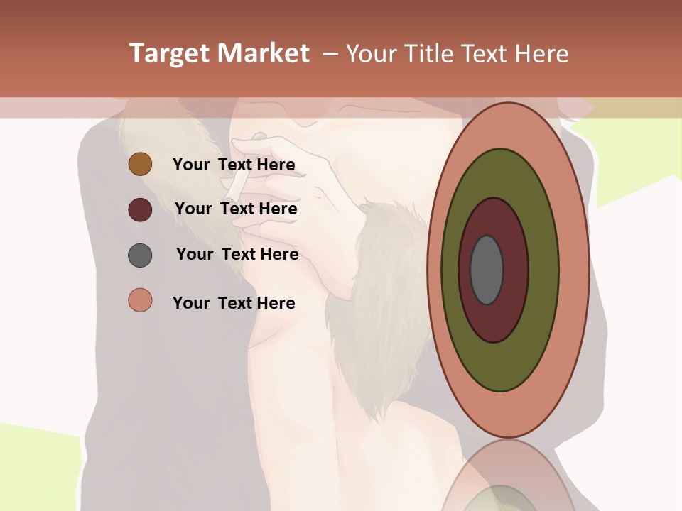 A Man In A Fur Coat With His Hands On His Chest PowerPoint Template