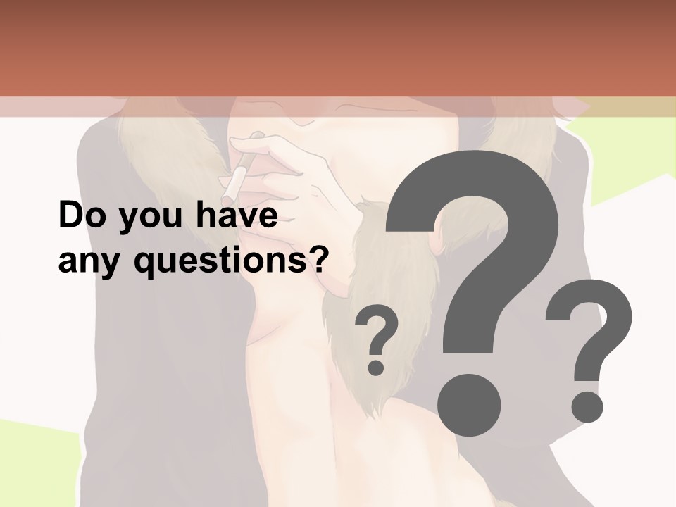 A Man In A Fur Coat With His Hands On His Chest PowerPoint Template