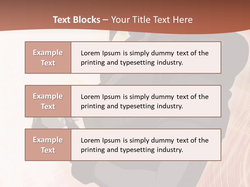 A Woman With Purple Hair Standing In Front Of A Red Background PowerPoint Template