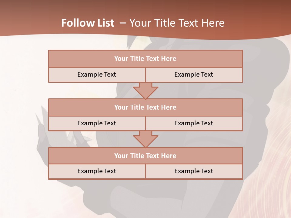 A Woman With Purple Hair Standing In Front Of A Red Background PowerPoint Template