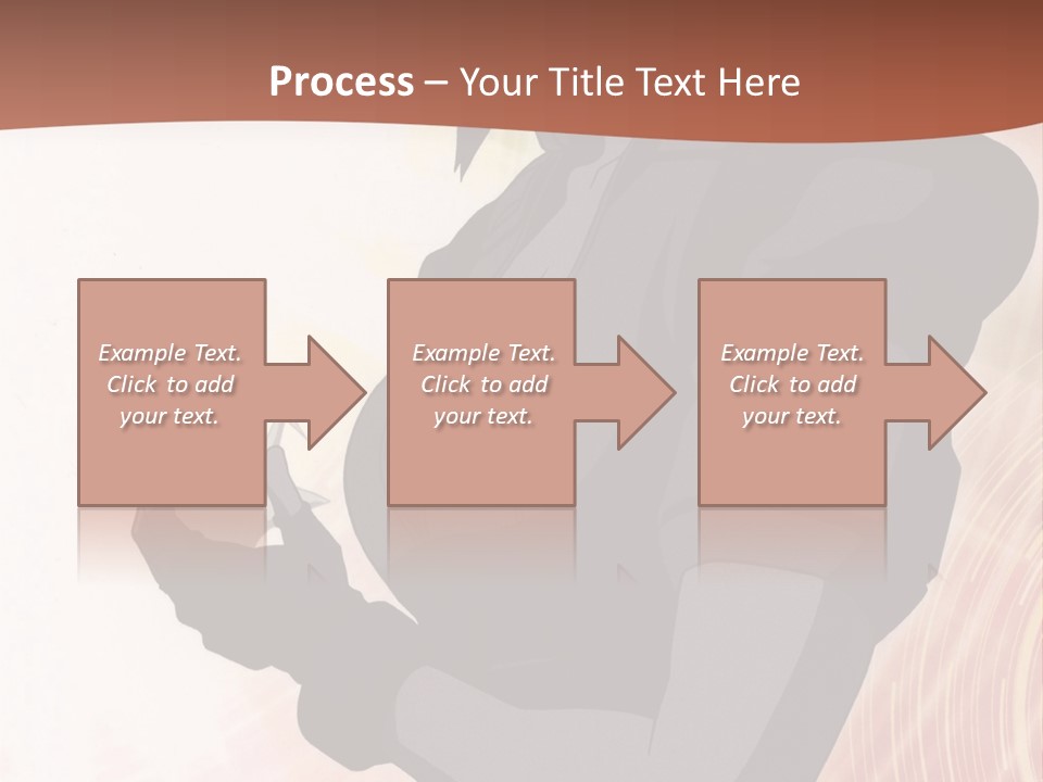 A Woman With Purple Hair Standing In Front Of A Red Background PowerPoint Template