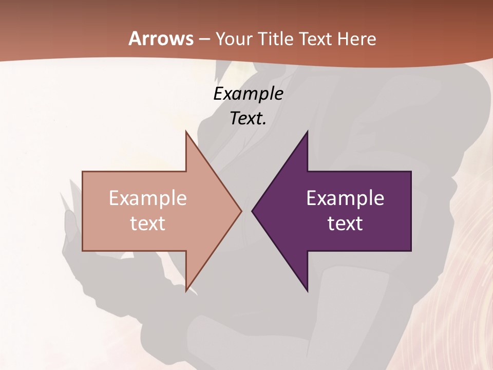 A Woman With Purple Hair Standing In Front Of A Red Background PowerPoint Template