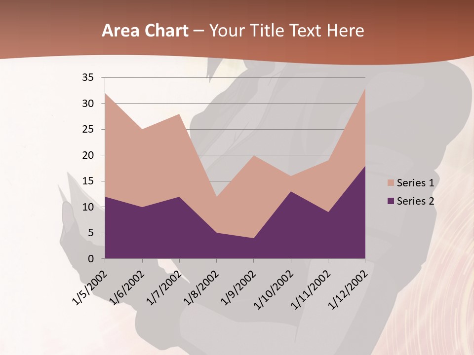 A Woman With Purple Hair Standing In Front Of A Red Background PowerPoint Template