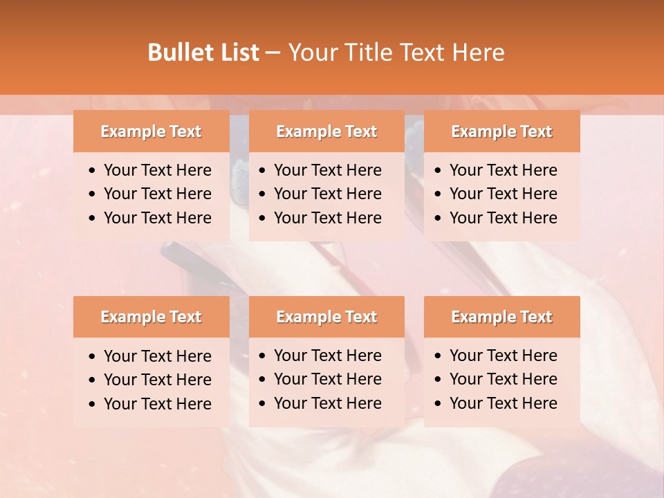 A Woman In A Kimono Holding A Sword PowerPoint Template