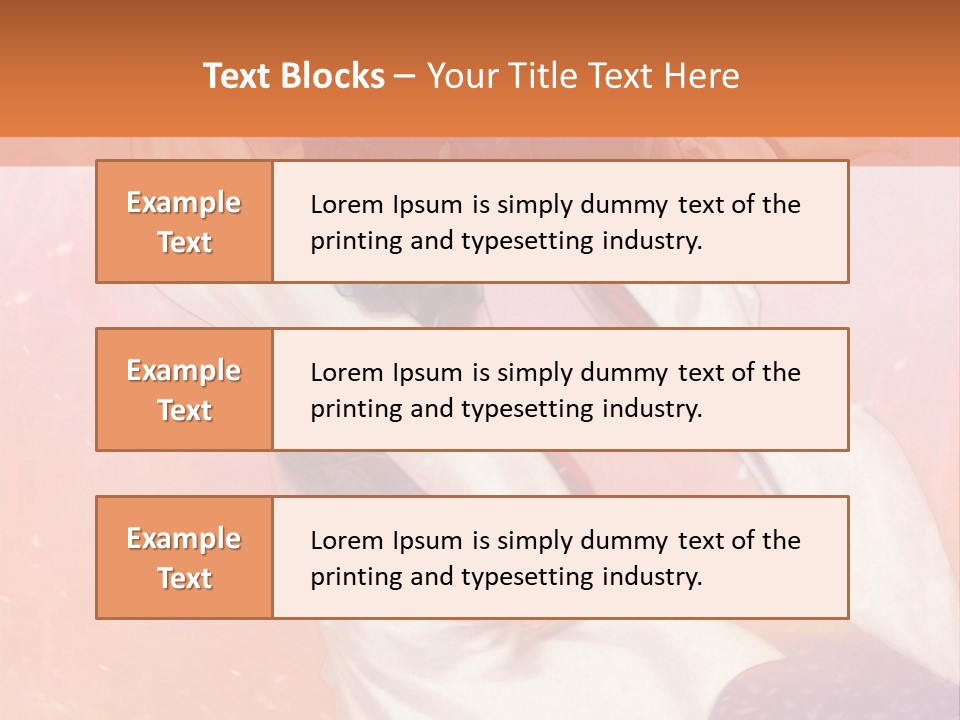 A Woman In A Kimono Holding A Sword PowerPoint Template