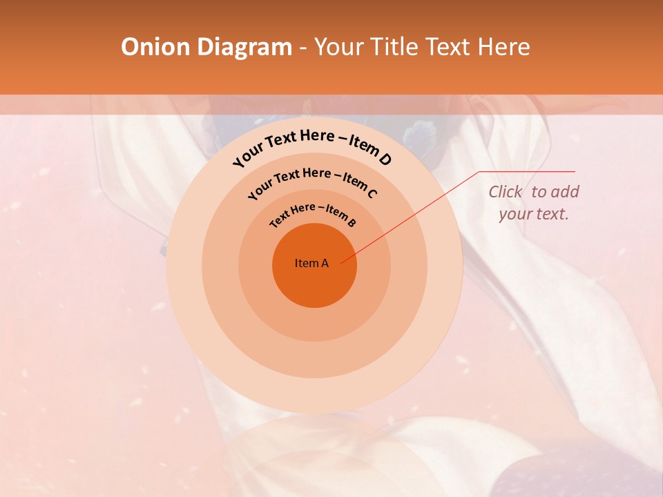 A Woman In A Kimono Holding A Sword PowerPoint Template