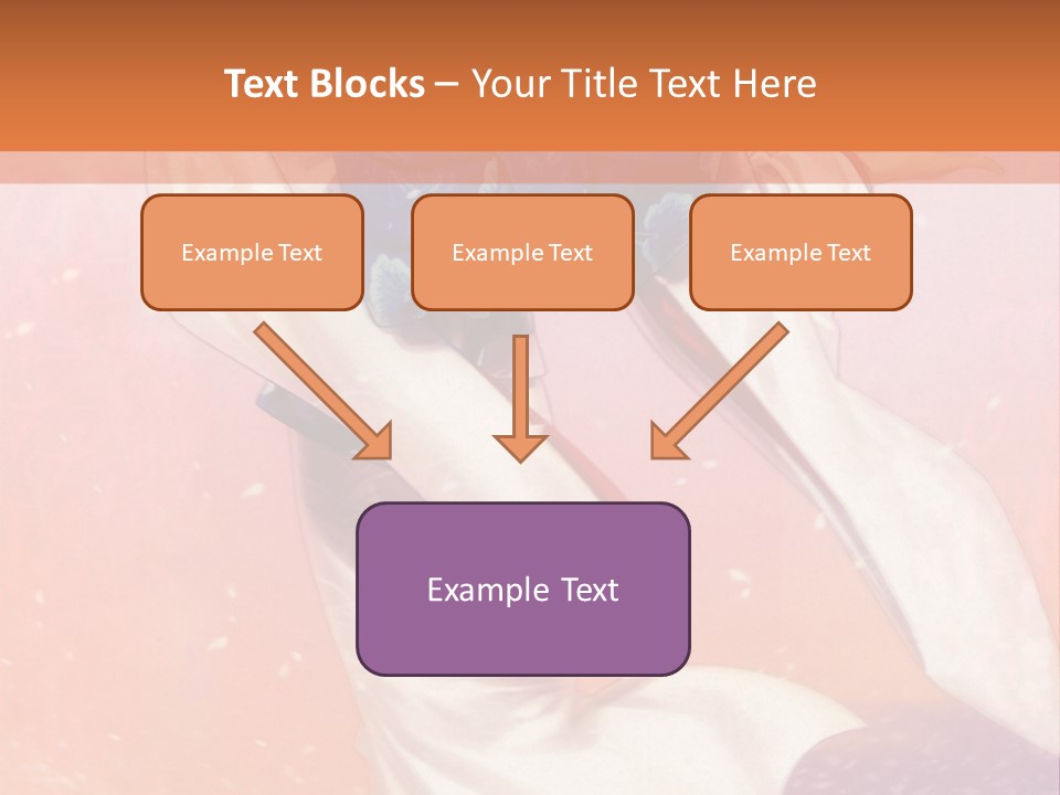 A Woman In A Kimono Holding A Sword PowerPoint Template