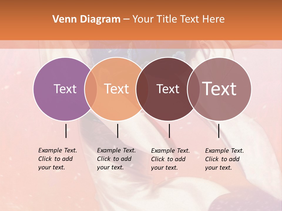 A Woman In A Kimono Holding A Sword PowerPoint Template