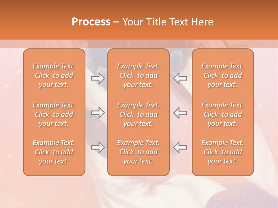 A Woman In A Kimono Holding A Sword PowerPoint Template