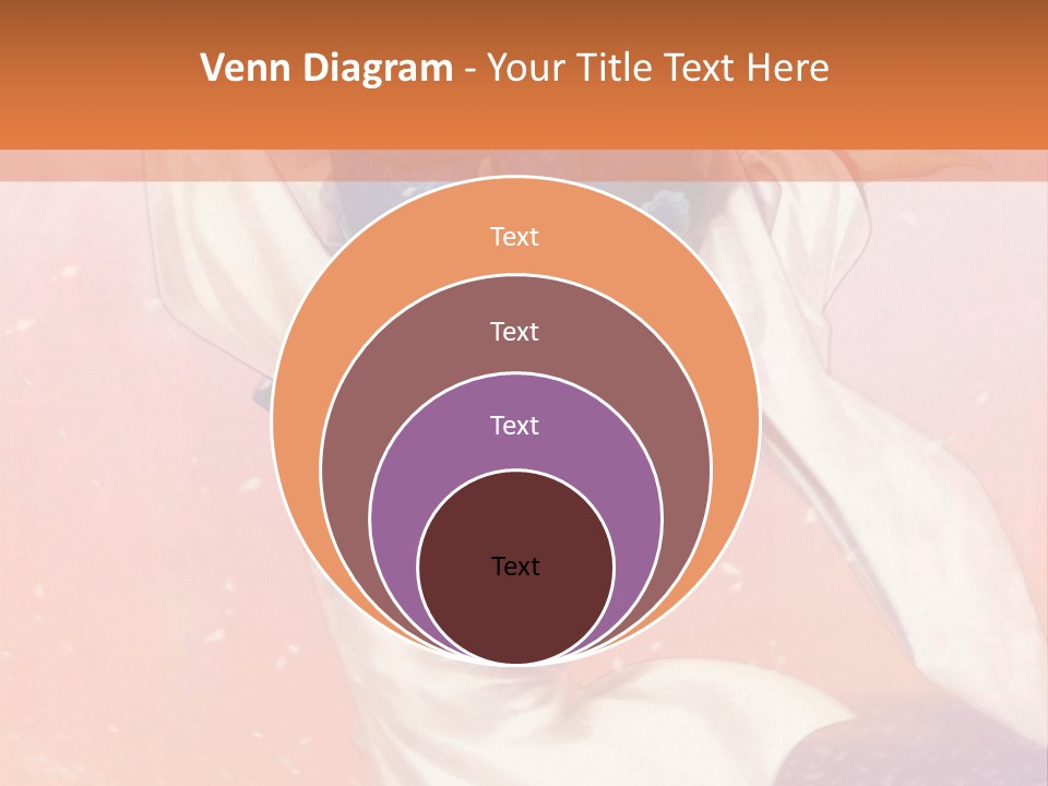 A Woman In A Kimono Holding A Sword PowerPoint Template