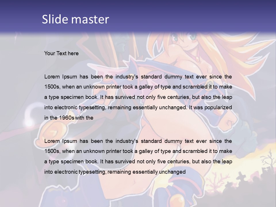 A Woman In A Witches Costume With A Hat On Her Head PowerPoint Template