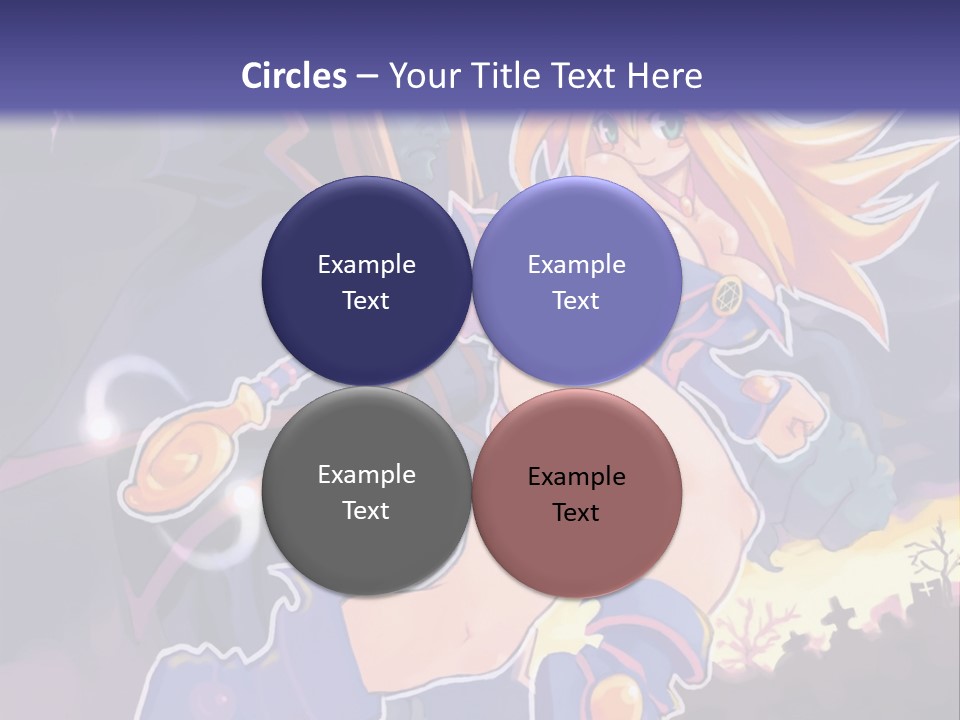 A Woman In A Witches Costume With A Hat On Her Head PowerPoint Template