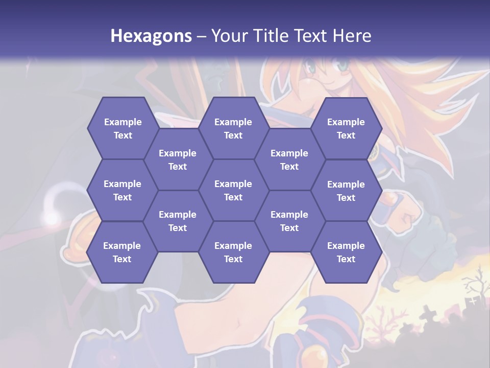 A Woman In A Witches Costume With A Hat On Her Head PowerPoint Template