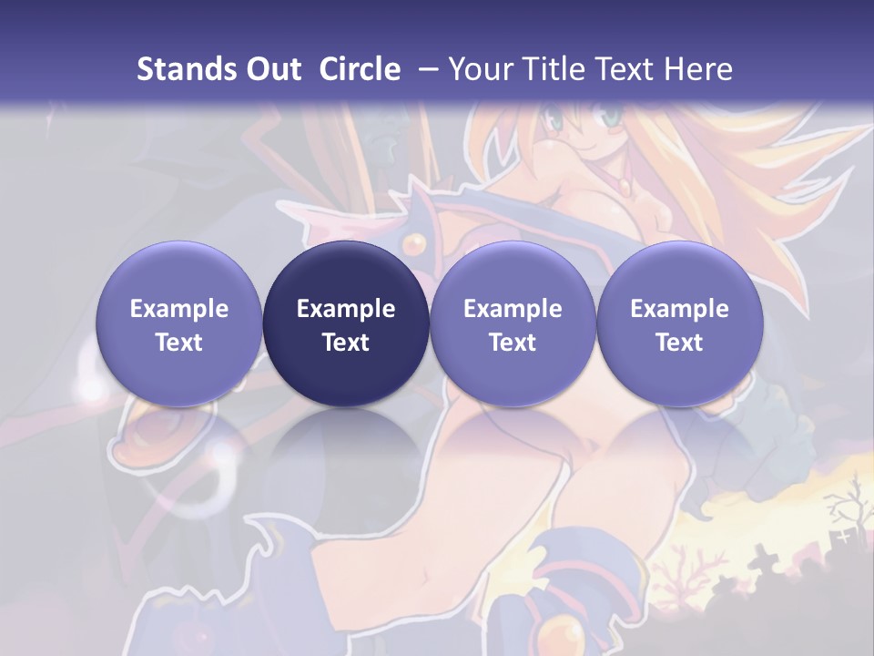 A Woman In A Witches Costume With A Hat On Her Head PowerPoint Template