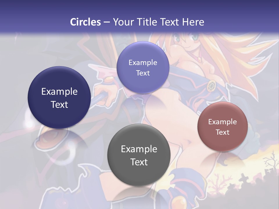 A Woman In A Witches Costume With A Hat On Her Head PowerPoint Template