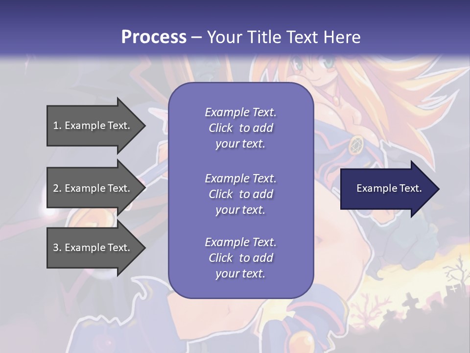 A Woman In A Witches Costume With A Hat On Her Head PowerPoint Template