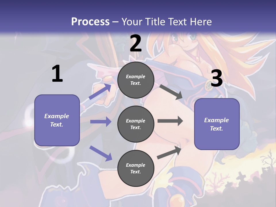 A Woman In A Witches Costume With A Hat On Her Head PowerPoint Template