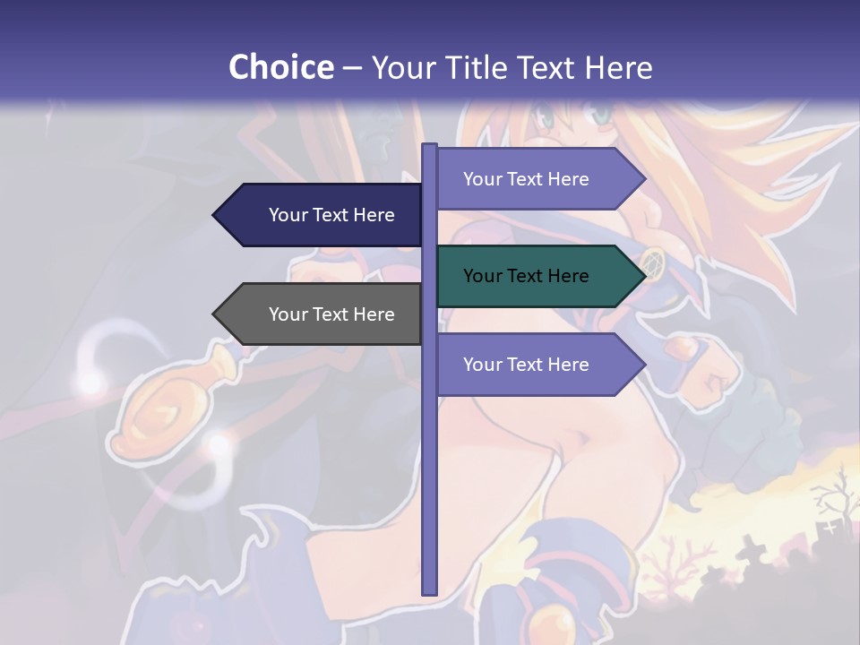 A Woman In A Witches Costume With A Hat On Her Head PowerPoint Template