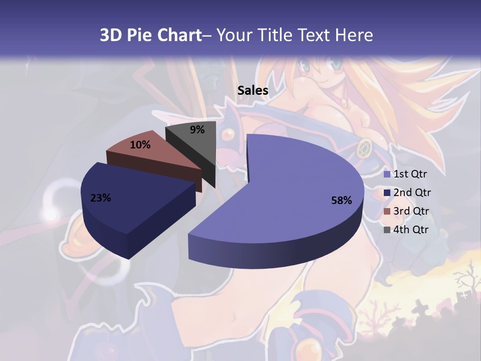 A Woman In A Witches Costume With A Hat On Her Head PowerPoint Template