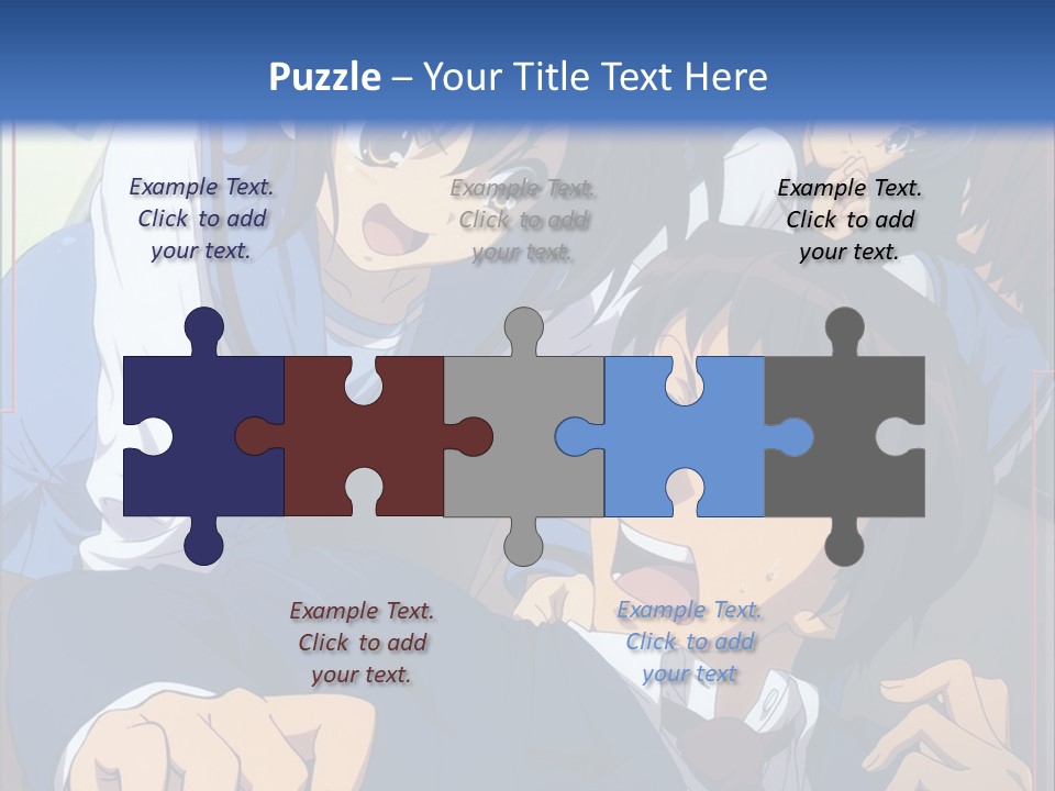 A Group Of People Standing Next To Each Other PowerPoint Template