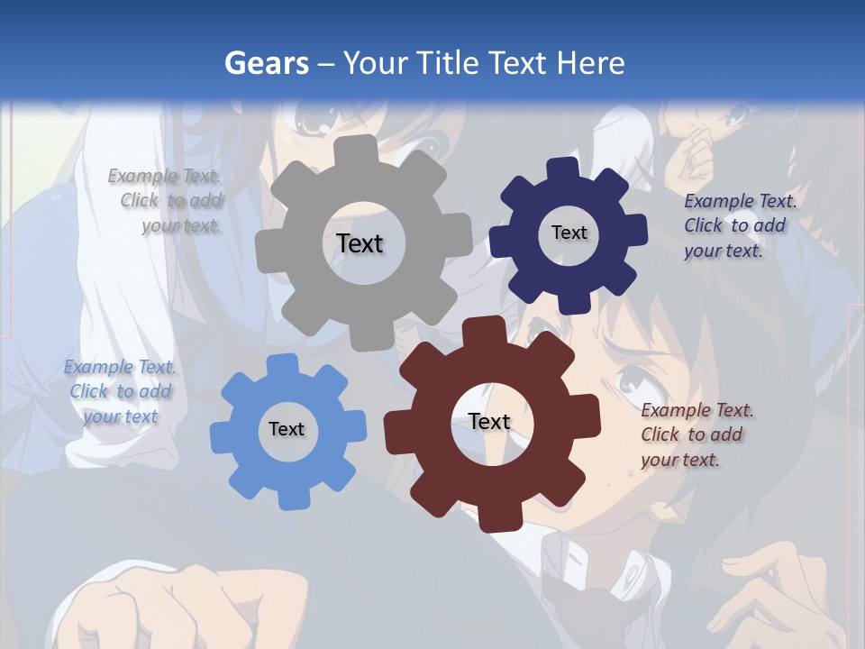 A Group Of People Standing Next To Each Other PowerPoint Template