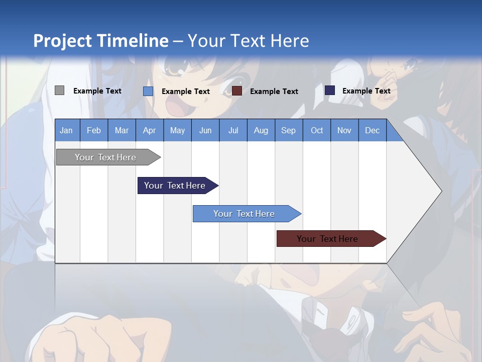 A Group Of People Standing Next To Each Other PowerPoint Template