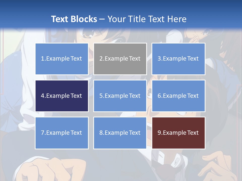 A Group Of People Standing Next To Each Other PowerPoint Template