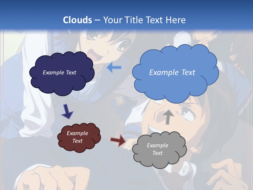 A Group Of People Standing Next To Each Other PowerPoint Template