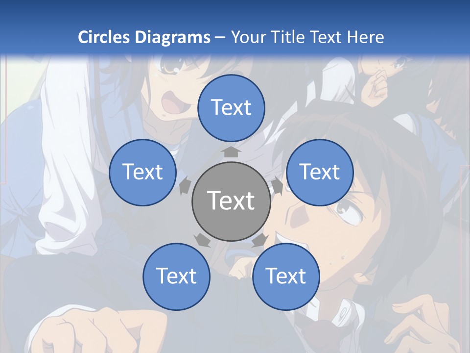 A Group Of People Standing Next To Each Other PowerPoint Template