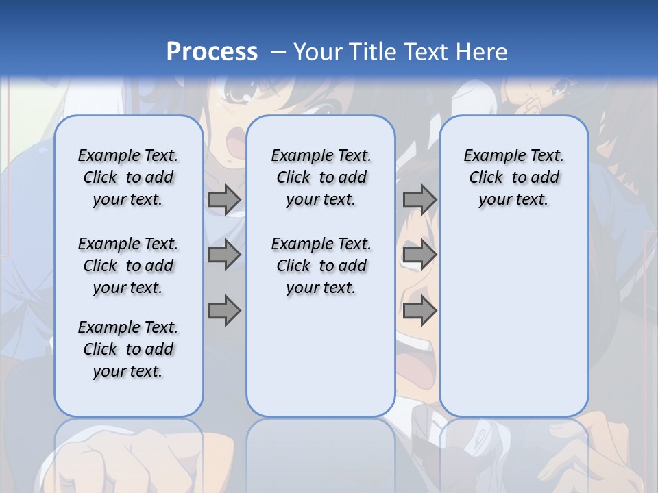 A Group Of People Standing Next To Each Other PowerPoint Template
