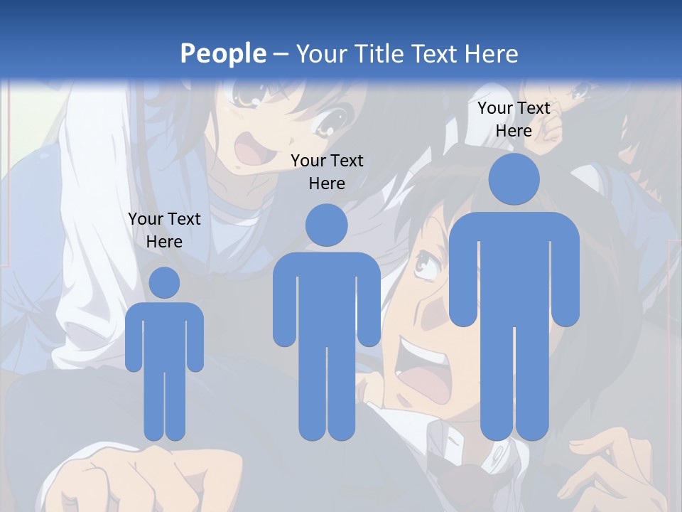 A Group Of People Standing Next To Each Other PowerPoint Template