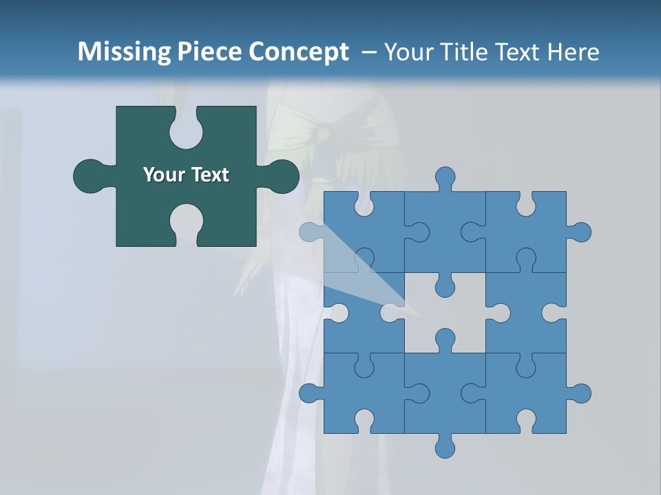 A Woman In A Long Dress With A Sword In Her Hand PowerPoint Template