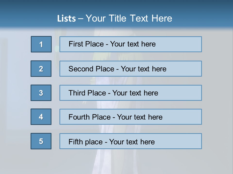 A Woman In A Long Dress With A Sword In Her Hand PowerPoint Template