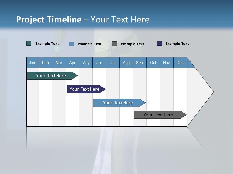 A Woman In A Long Dress With A Sword In Her Hand PowerPoint Template