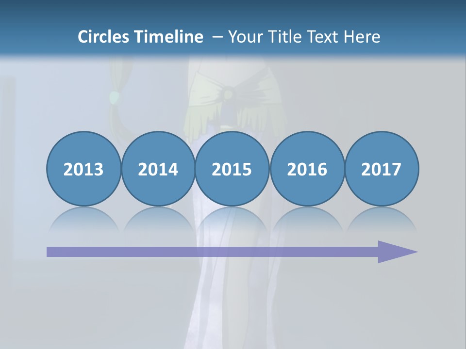 A Woman In A Long Dress With A Sword In Her Hand PowerPoint Template