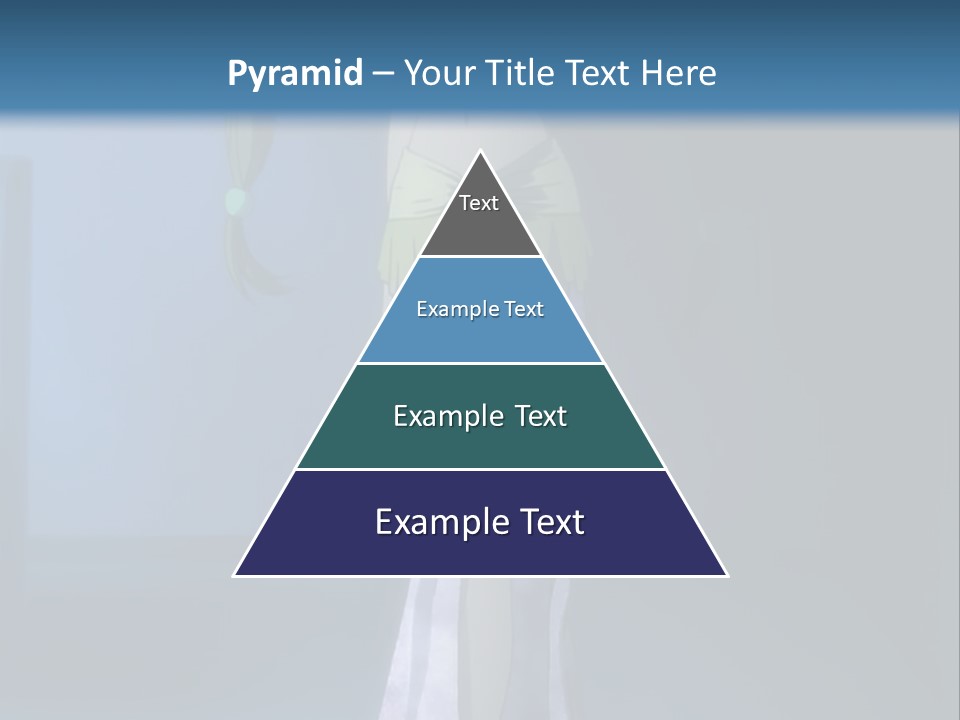 A Woman In A Long Dress With A Sword In Her Hand PowerPoint Template