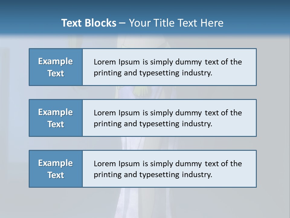 A Woman In A Long Dress With A Sword In Her Hand PowerPoint Template