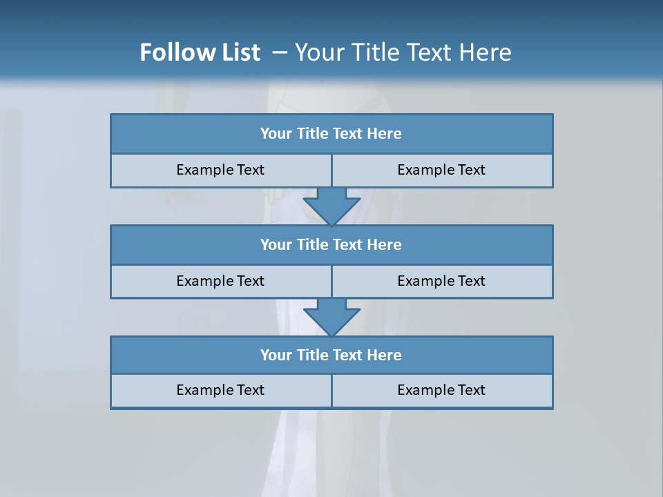 A Woman In A Long Dress With A Sword In Her Hand PowerPoint Template