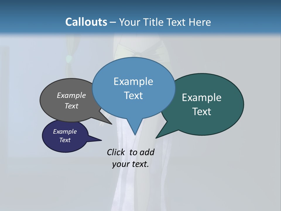 A Woman In A Long Dress With A Sword In Her Hand PowerPoint Template