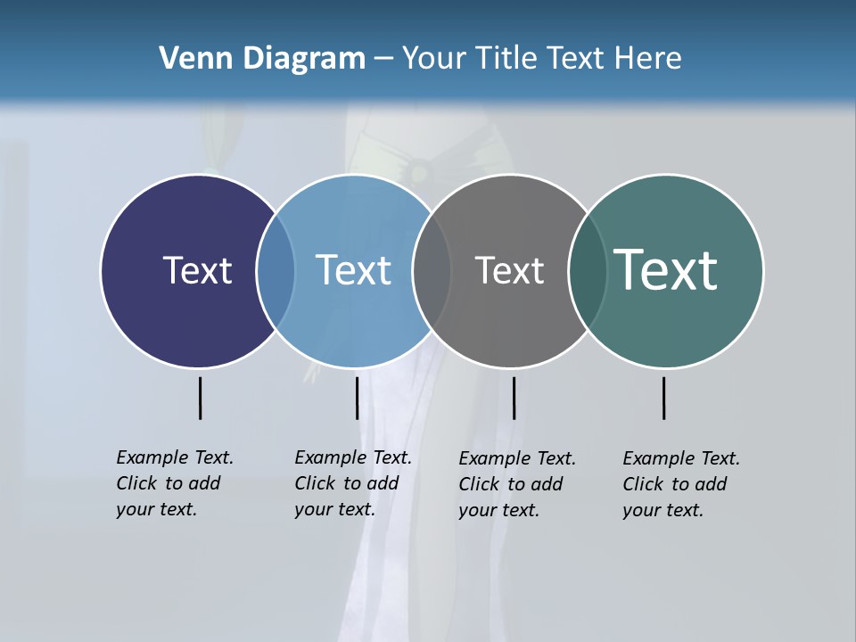 A Woman In A Long Dress With A Sword In Her Hand PowerPoint Template