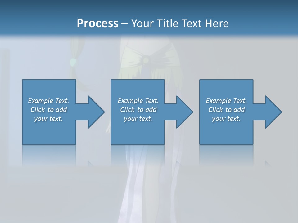 A Woman In A Long Dress With A Sword In Her Hand PowerPoint Template