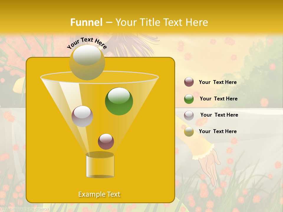 A Woman In A Green Dress Holding A Blue Teddy Bear PowerPoint Template