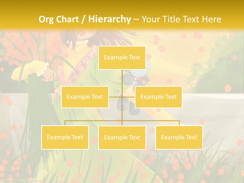 A Woman In A Green Dress Holding A Blue Teddy Bear PowerPoint Template